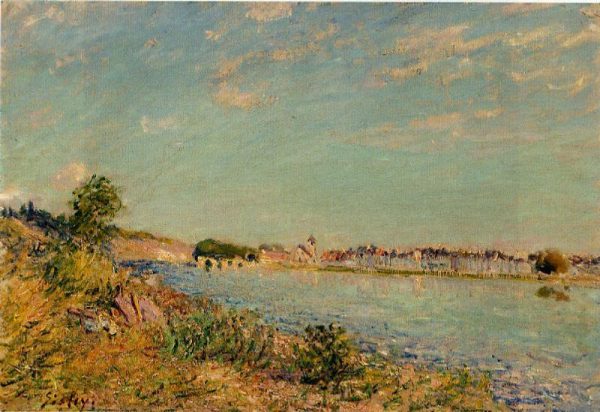 Saint-Mammes II by Alfred Sisley