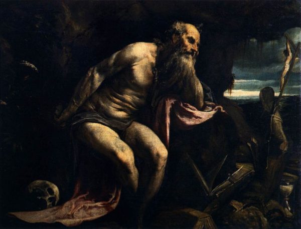 Saint Jerome by Jacopo Bassano