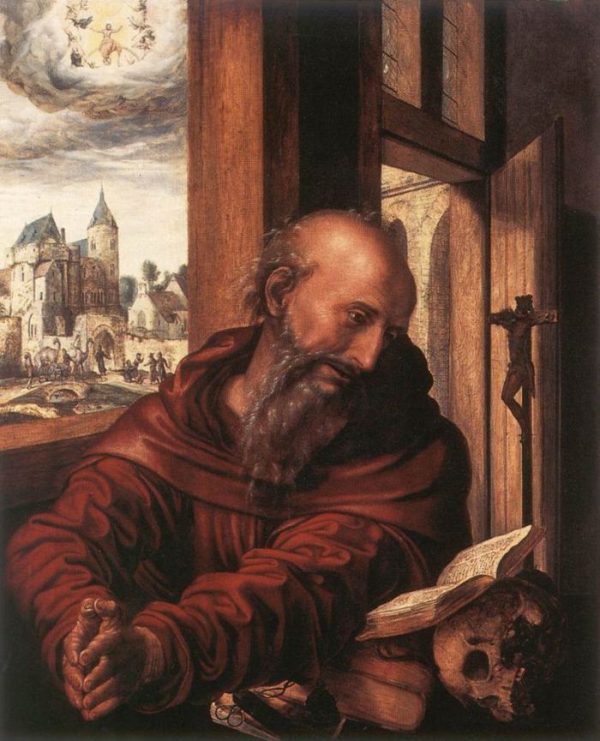 Saint Jerome II by Jan Sanders van Hemessen