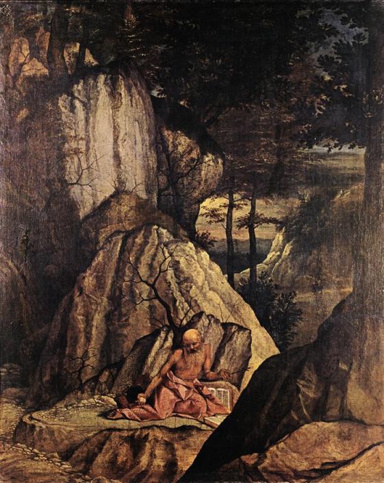 Saint Jerome In The Desert