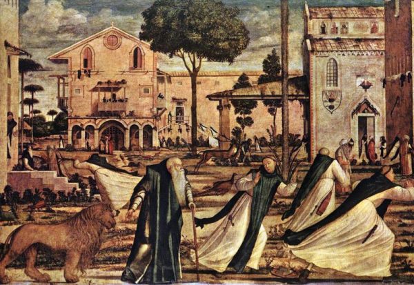 Saint Jerome and the Lion by Vittore Carpaccio