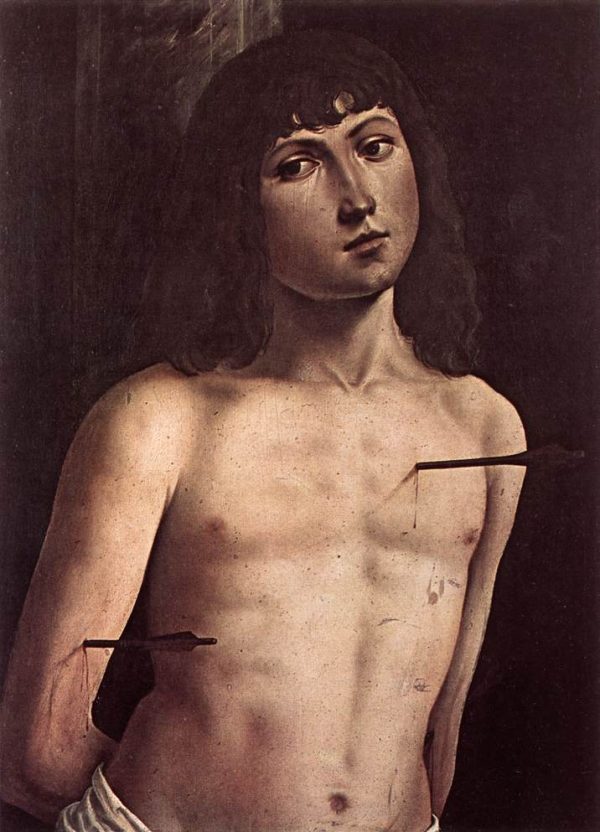 Saint Sebastian by Lorenzo Costa