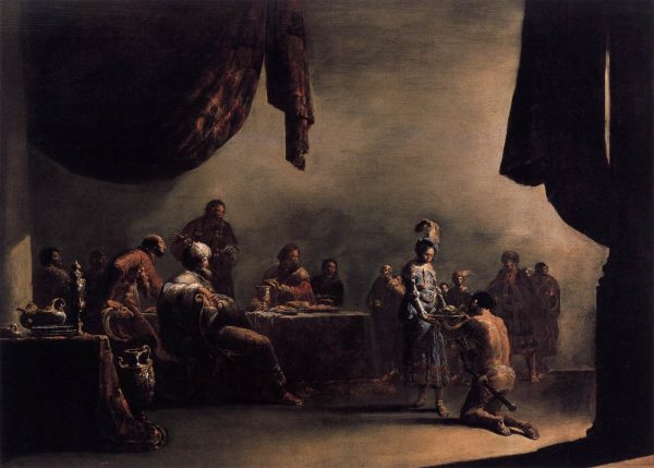 Salome Presented with the Head of St John the Baptist by Leonard Bramer