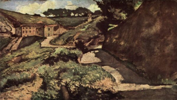 Salt Road by Giovanni Fattori