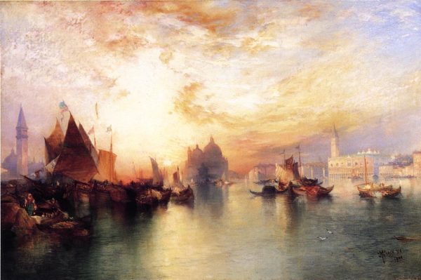 Venice from near San Giorgio by Thomas Moran