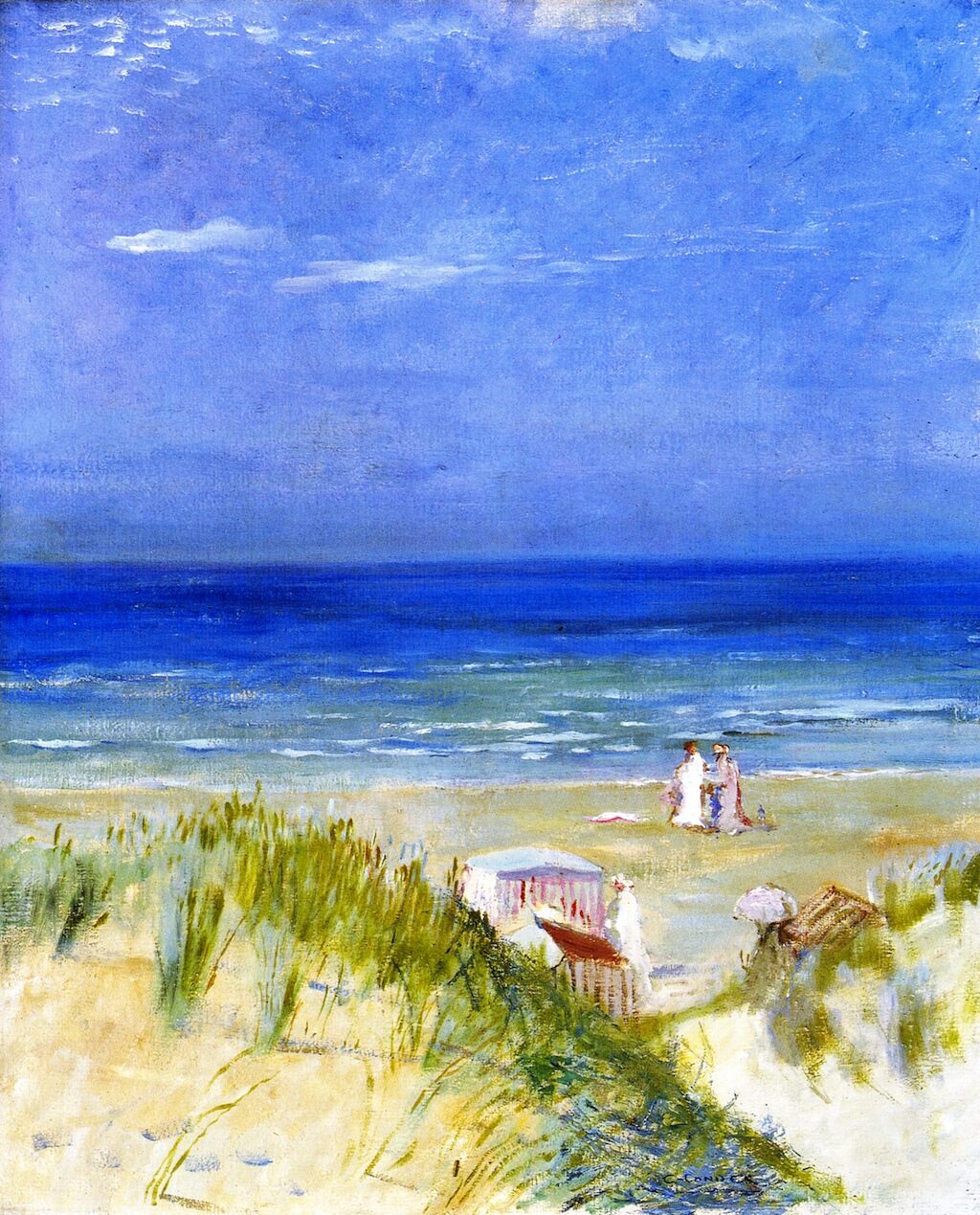 Sand Dunes Ambleteuse by Charles Conder