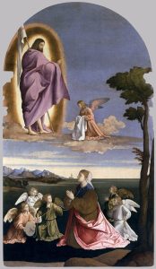 Santa Cristina Altarpiece by Vincenzo Catena - hand-painted oil reproduction