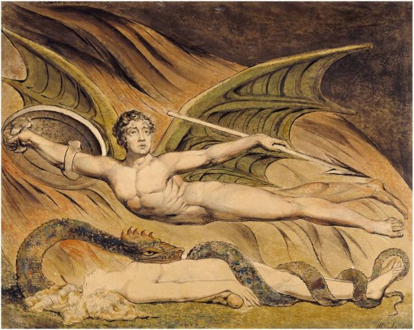 Satan Exulting over Eve by William Blake