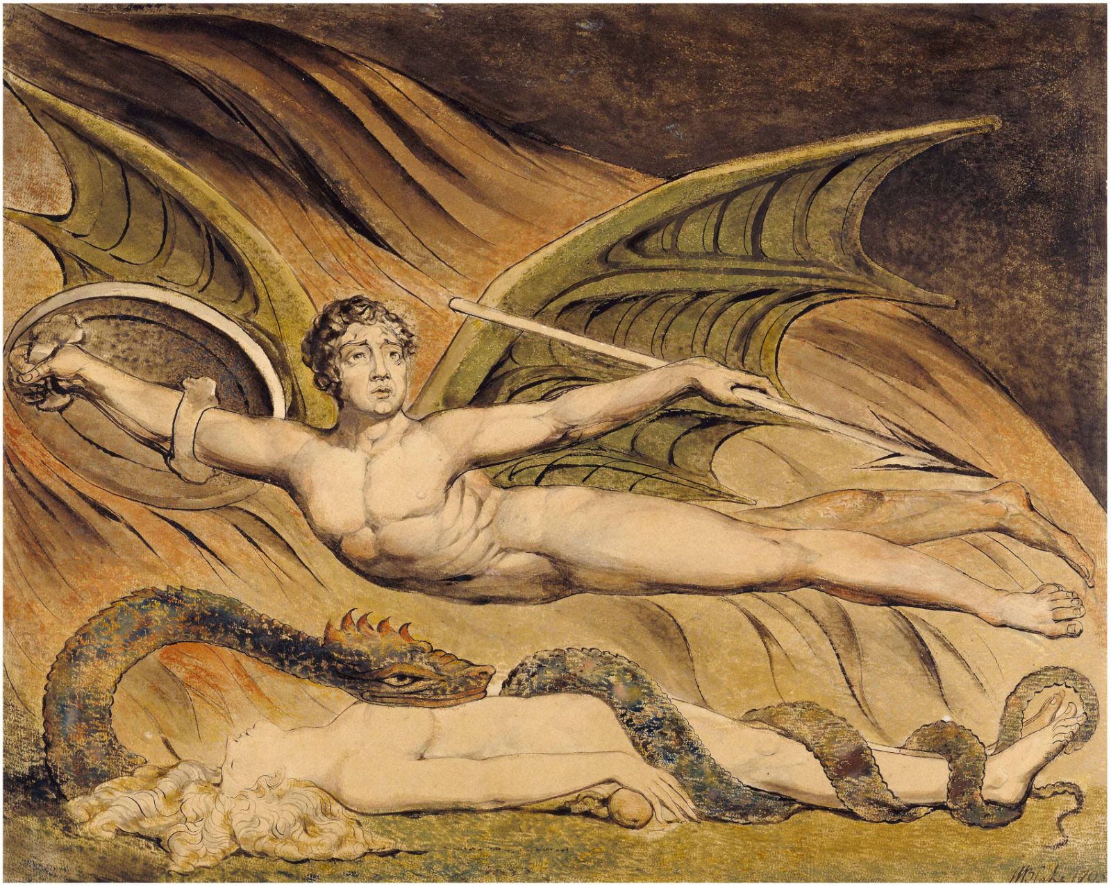 Satan Exulting over Eve