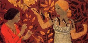 Scene by Paul Serusier - hand-painted oil reproduction