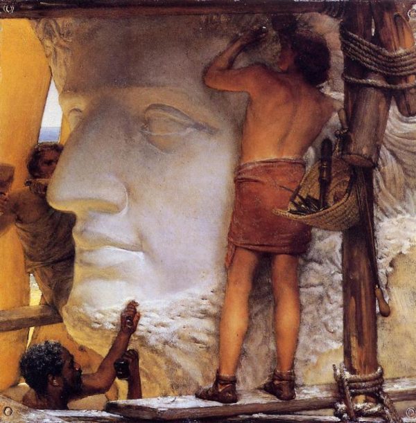 Sculptors in Ancient Rome by Lawrence Alma-Tadema