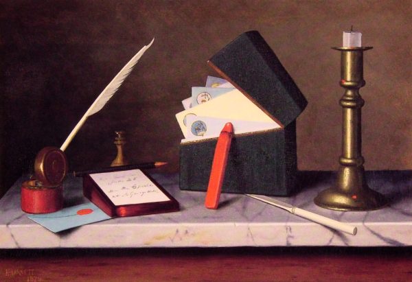 Secretary's Table by William Michael Harnett