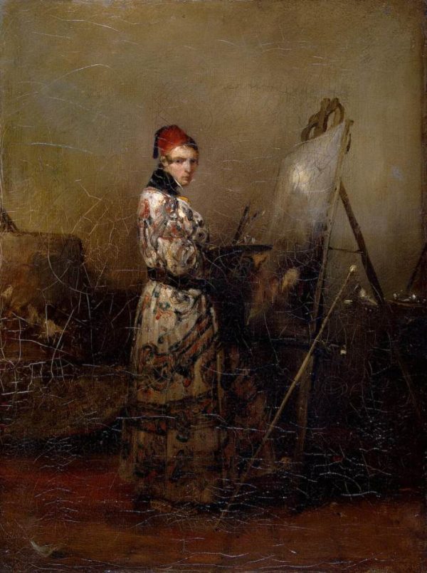Self-Portrait by Alexandre-Gabriel Decamps