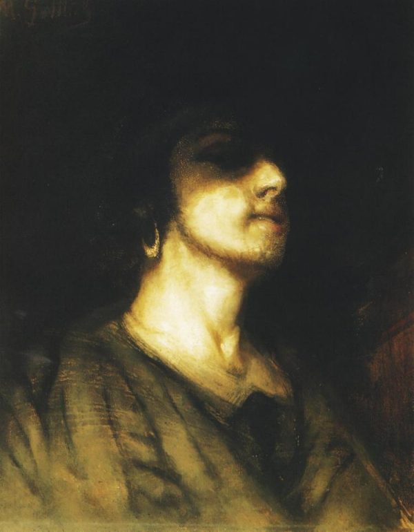 Self-Portrait by Maurycy Gottlieb