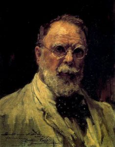 Self-Portrait by Francisco Pradilla Ortiz - hand-painted oil reproduction