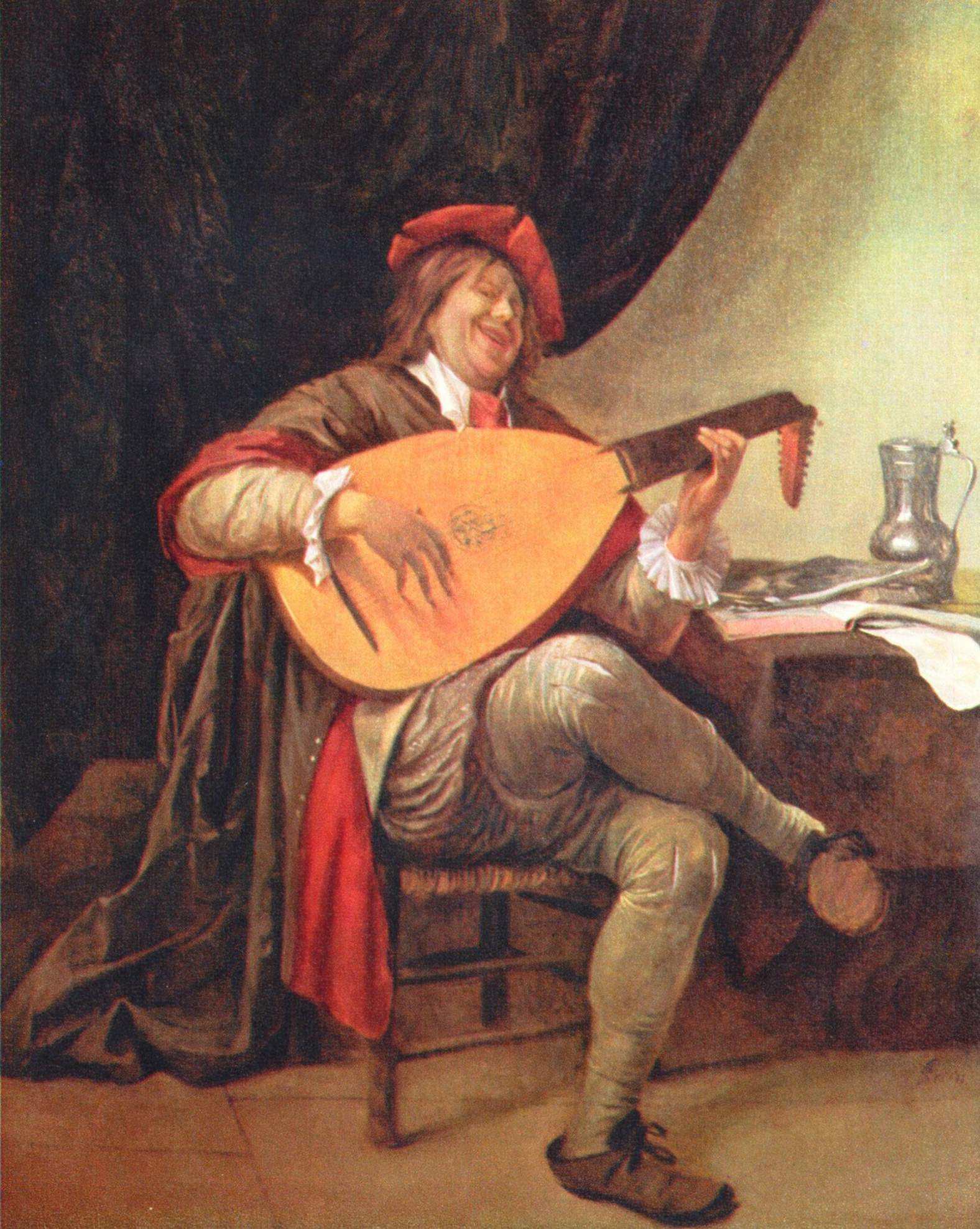 Self-Portrait With A Lute