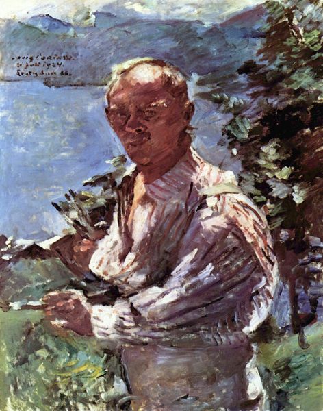 Self-Portrait b by Lovis Corinth