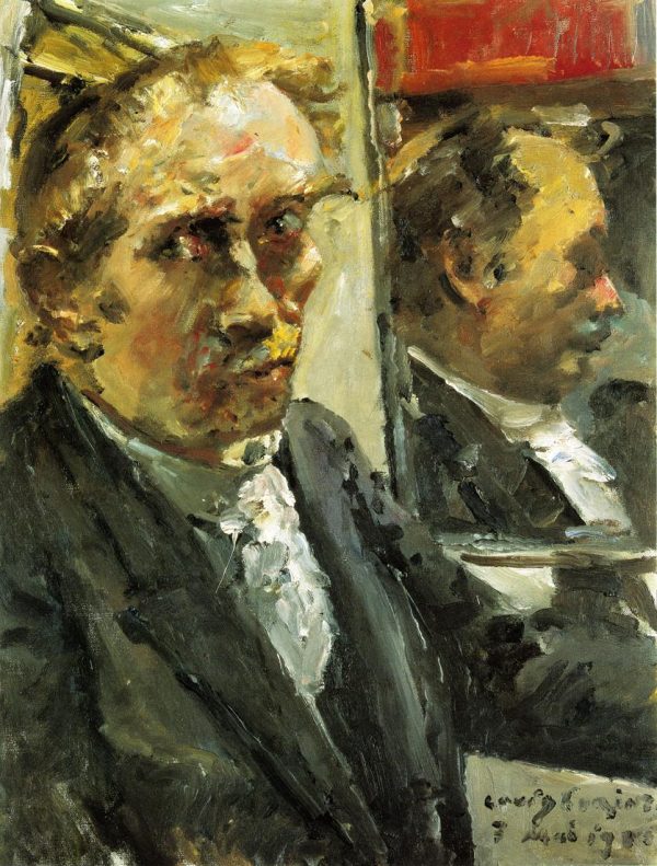 Self-Portrait c by Lovis Corinth