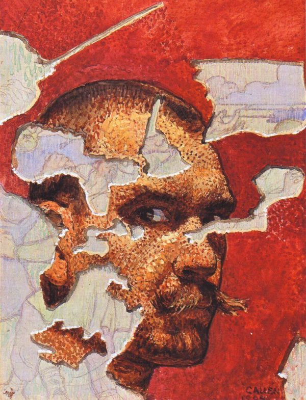 Self-Portrait in a Fresco by Akseli Gallen-Kallela