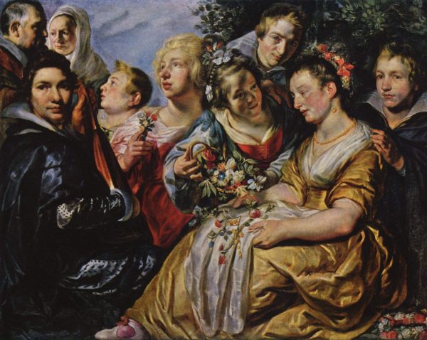 Self-Portrait with Family by Jacob Jordaens