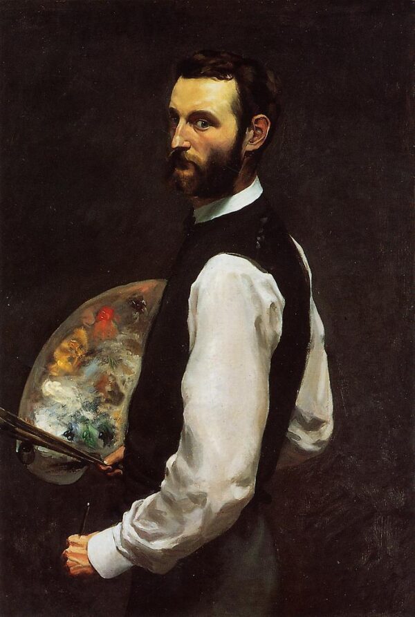Self-Portrait with Palette