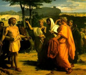 Cincinnatus Receiving Deputies of the Senate by Alexandre Cabanel - hand-painted oil reproduction