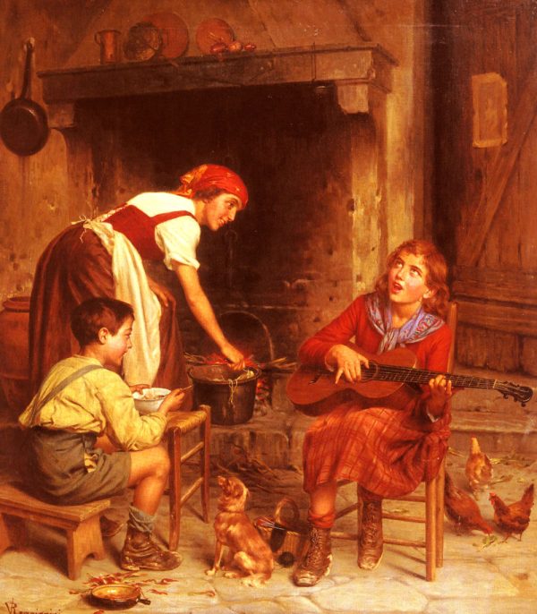 Serenading the Family by Vittorio Reggianini