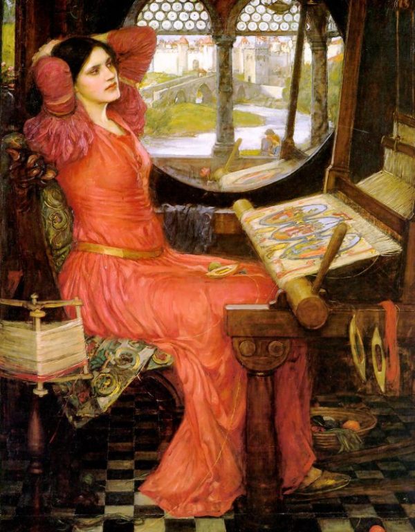 I am Half sick of Shadows said the Lady of Shalott by John William Waterhouse