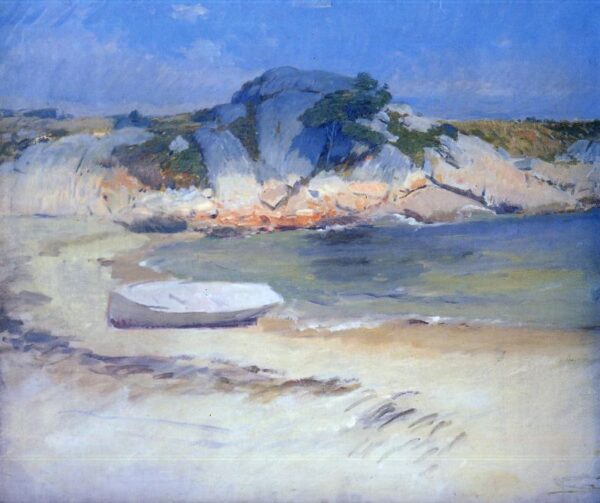 Sheltered Cove by Frank Duveneck