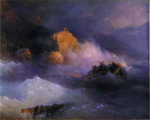 Shipwreck by Ivan Aivazovsky