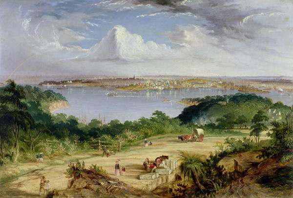 Sydney from St Leonards Road North Shore