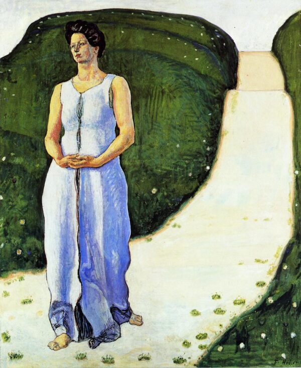Silence of the Evening by Ferdinand Hodler