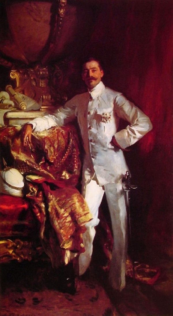 Sir Frank Swettenham by John Singer Sargent