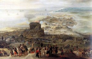 Sitio de Ostende by Pieter Snayers - hand-painted oil reproduction