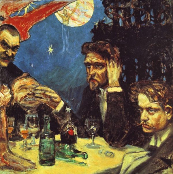 The Symposium (The Problem), Sketch by Akseli Gallen-Kallela