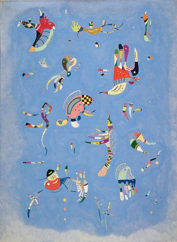 Sky Blue by Wassily Kandinsky