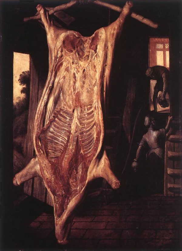 Slaughtered Pig by Joachim Beuckelaer