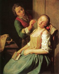 Sleeping Girl by Pietro Rotari - hand-painted oil reproduction
