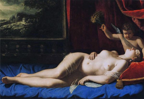 Sleeping Venus by Artemisia Gentilesch