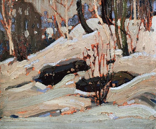 Snow Banks by Tom Thomson