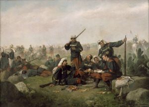 Soldados by Jose Benlliure y Gil - hand-painted oil reproduction
