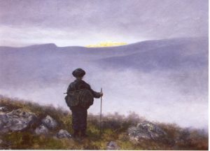 Soria Moria by Theodor Kittelsen - hand-painted oil reproduction