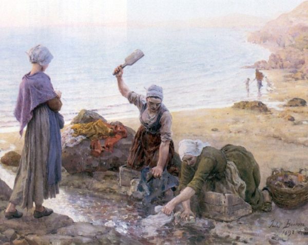 Souvenir de dour Amenez by Jules Breton