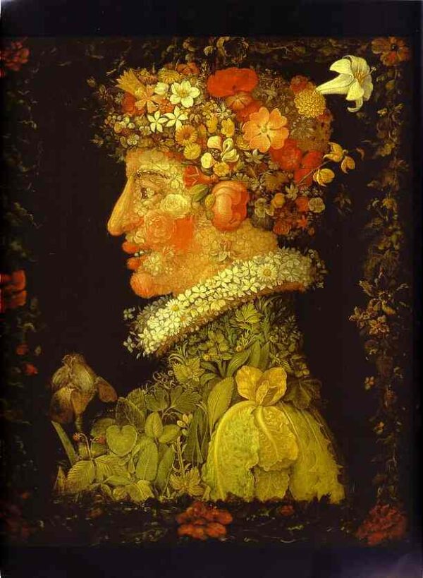Spring by Giuseppe Arcimboldo