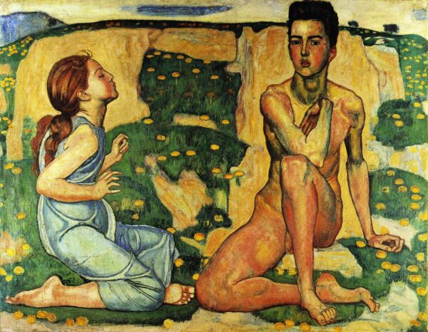 Spring by Ferdinand Hodler