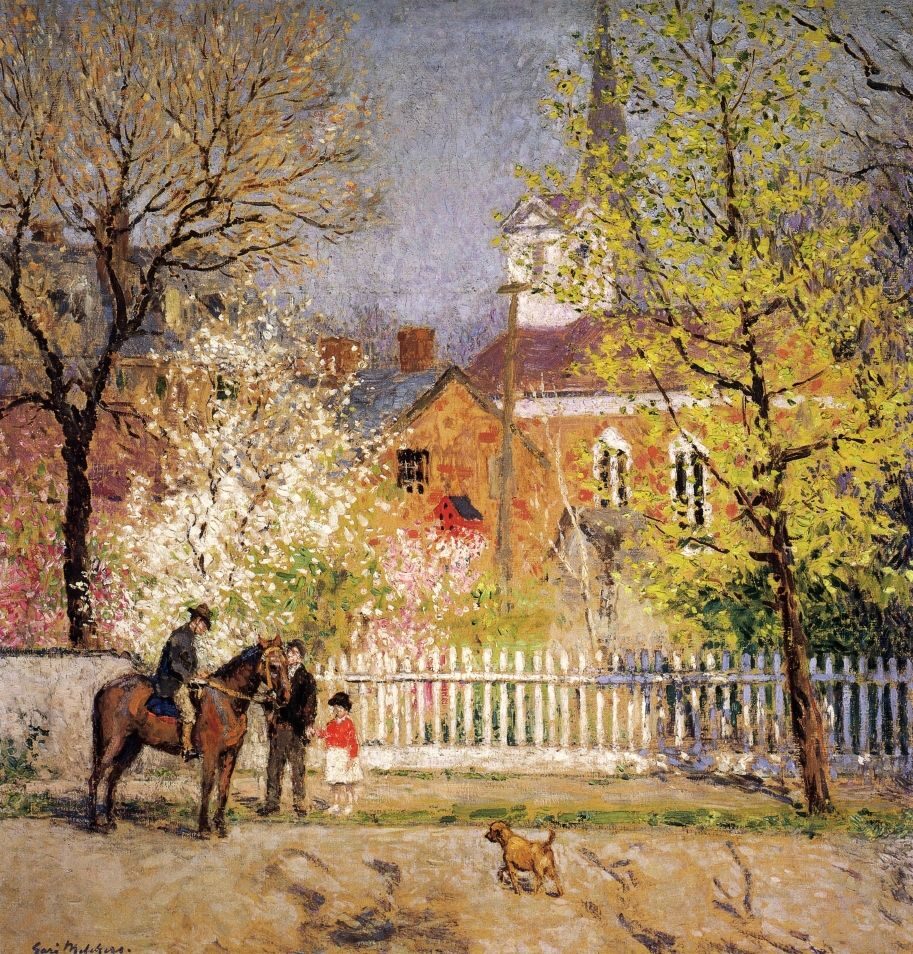 St. George's Church by Gari Melchers
