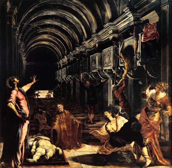 St. Mark Working Many Miracles by Tintoretto