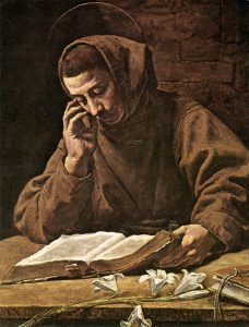 St Antony Reading by Marcantonio Bassetti - hand-painted oil reproduction