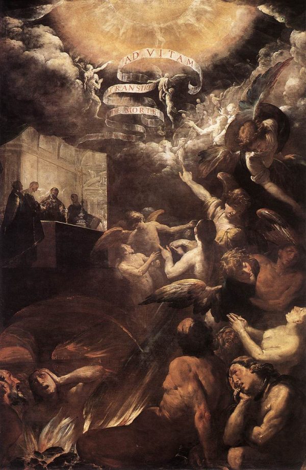 St Gregory Delivers the Soul of a Monk by Giovanni Battista Crespi