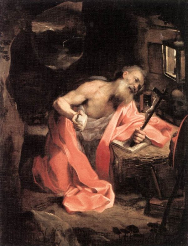 St Jerome by Federico Fiori Barocci